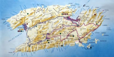 Карта ВІС Хорватія