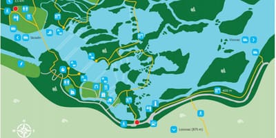 Національний парк крка Хорватія карта